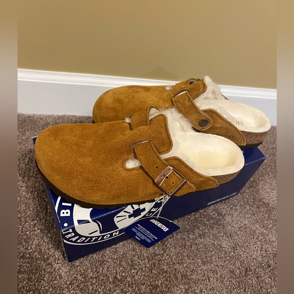 Birkenstock Boston VL Slip On Clogs Shoe Slipper